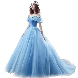Chupeng Women's Costume Off Shoulder Prom Gown