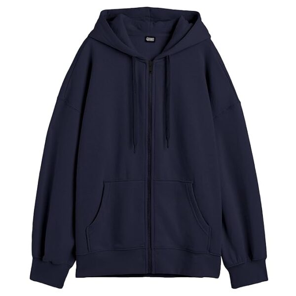 FUNKY MONKEY - Women's Cute Hoodies Teen Girl Winter Jacket Sweatshirts Casual Drawstring Clothes Zip Up Hoodie with Pocket - Image 3