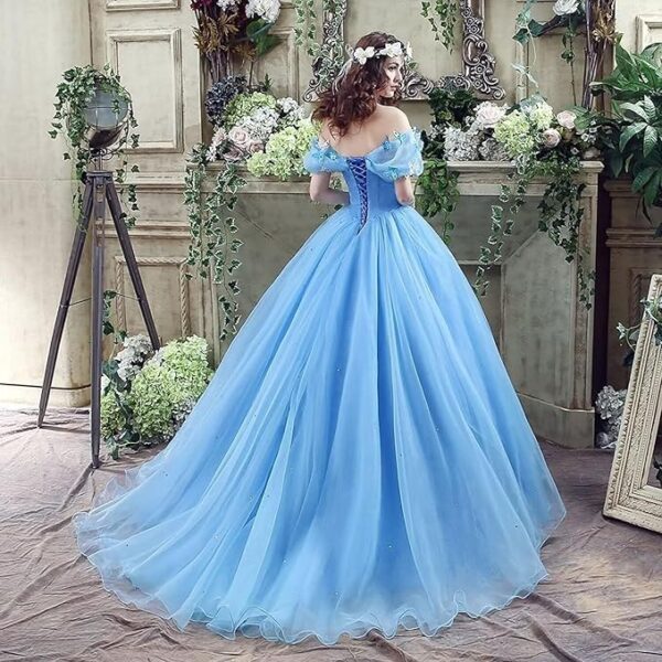 Chupeng Women's Costume Off Shoulder Prom Gown - Image 2